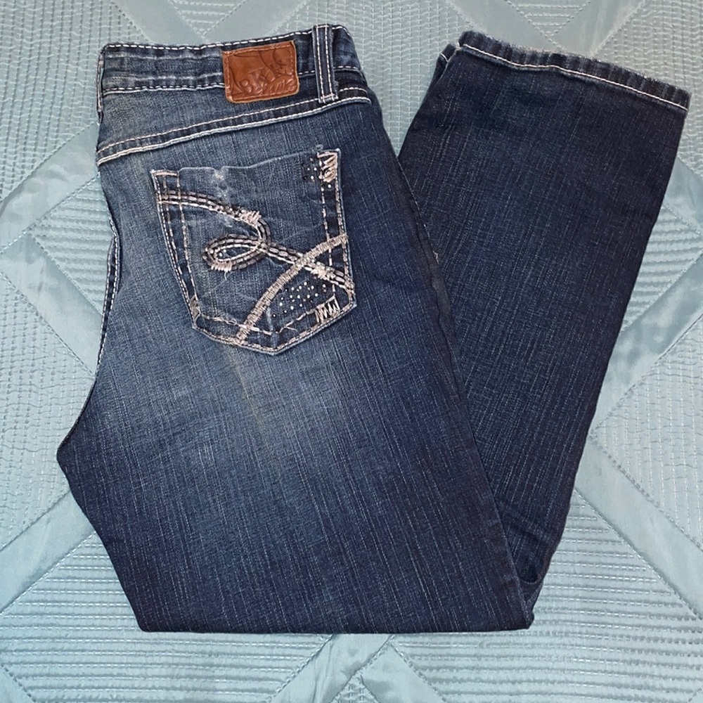 BKE denim Capri crop jeans